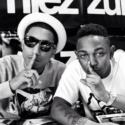 Kendrick Lamar and Pharrell
