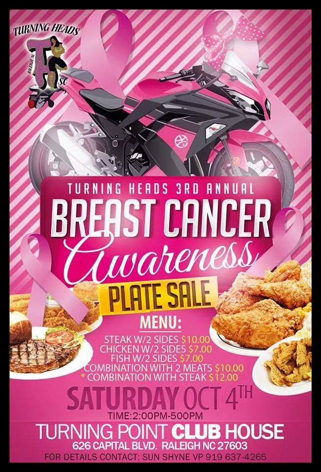 breast cancer plate sale