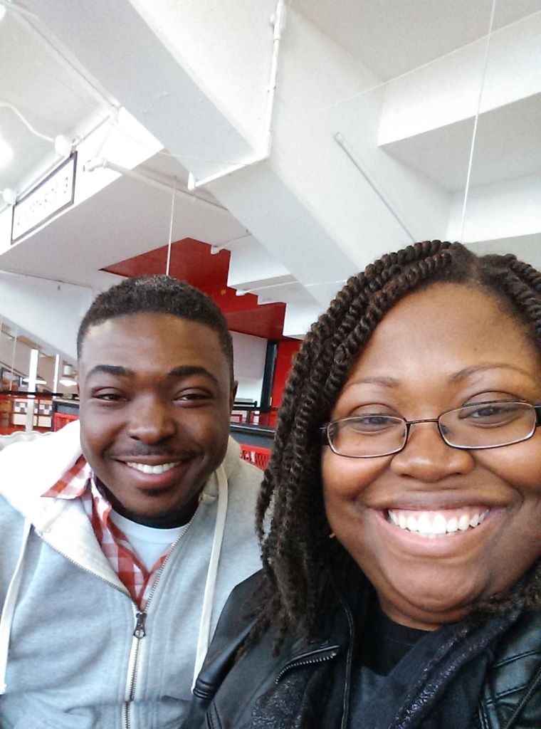 Mir.I.am with fan at #K975WinterJam