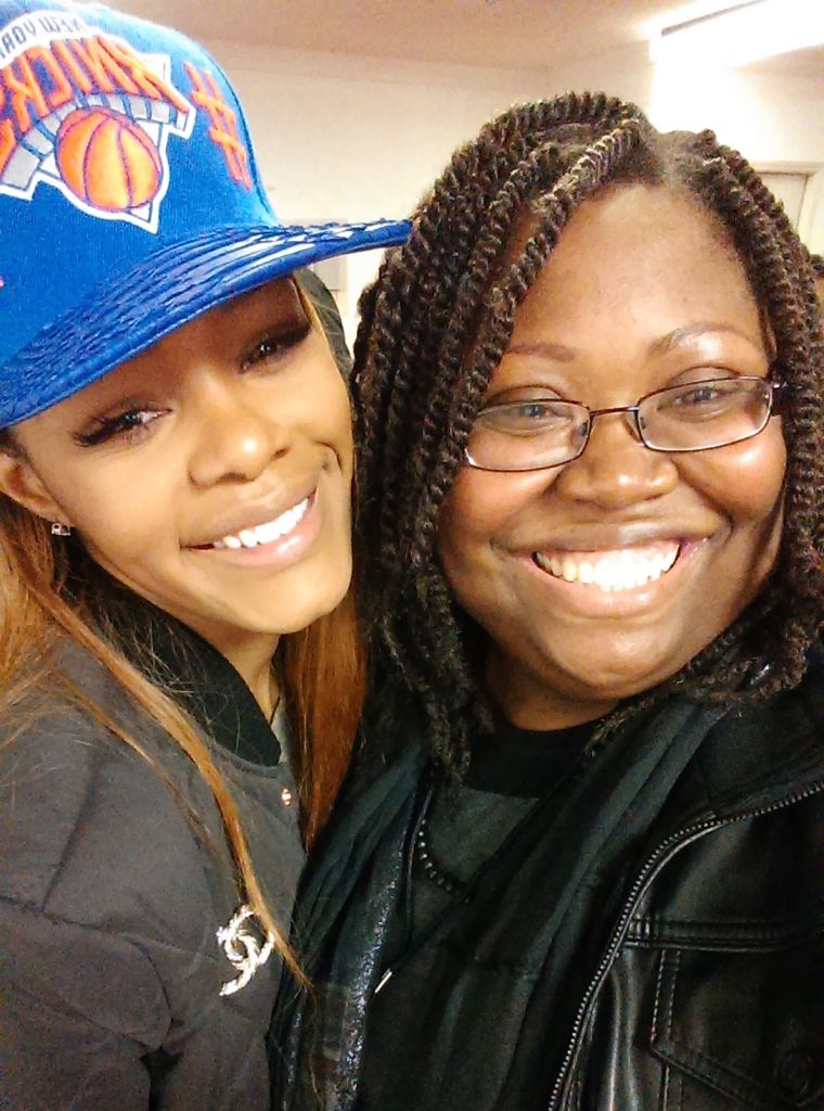 Mir.I.am and Teyana Taylor at #K975WinterJam