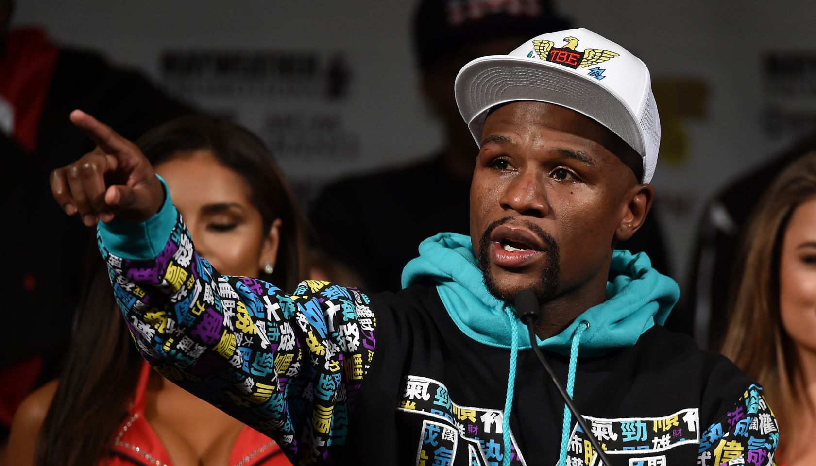 Floyd Mayweather Jr. v Andre Berto - Post-Fight News Conference
