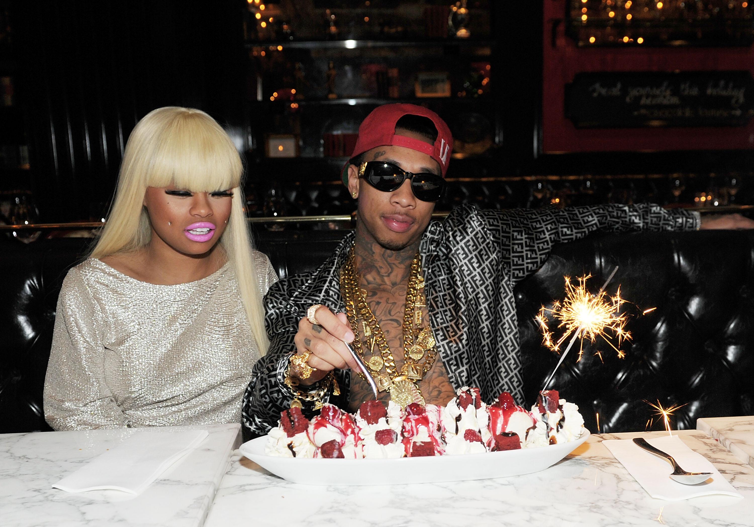 Tyga Celebrates A Sweet Birthday At Sugar Factory In Las Vegas