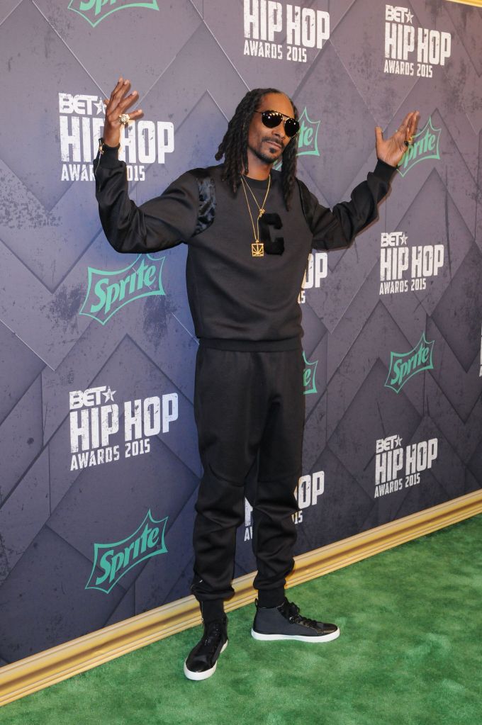 Snoop Dogg at the 2015 BET Hip-Hop Awards