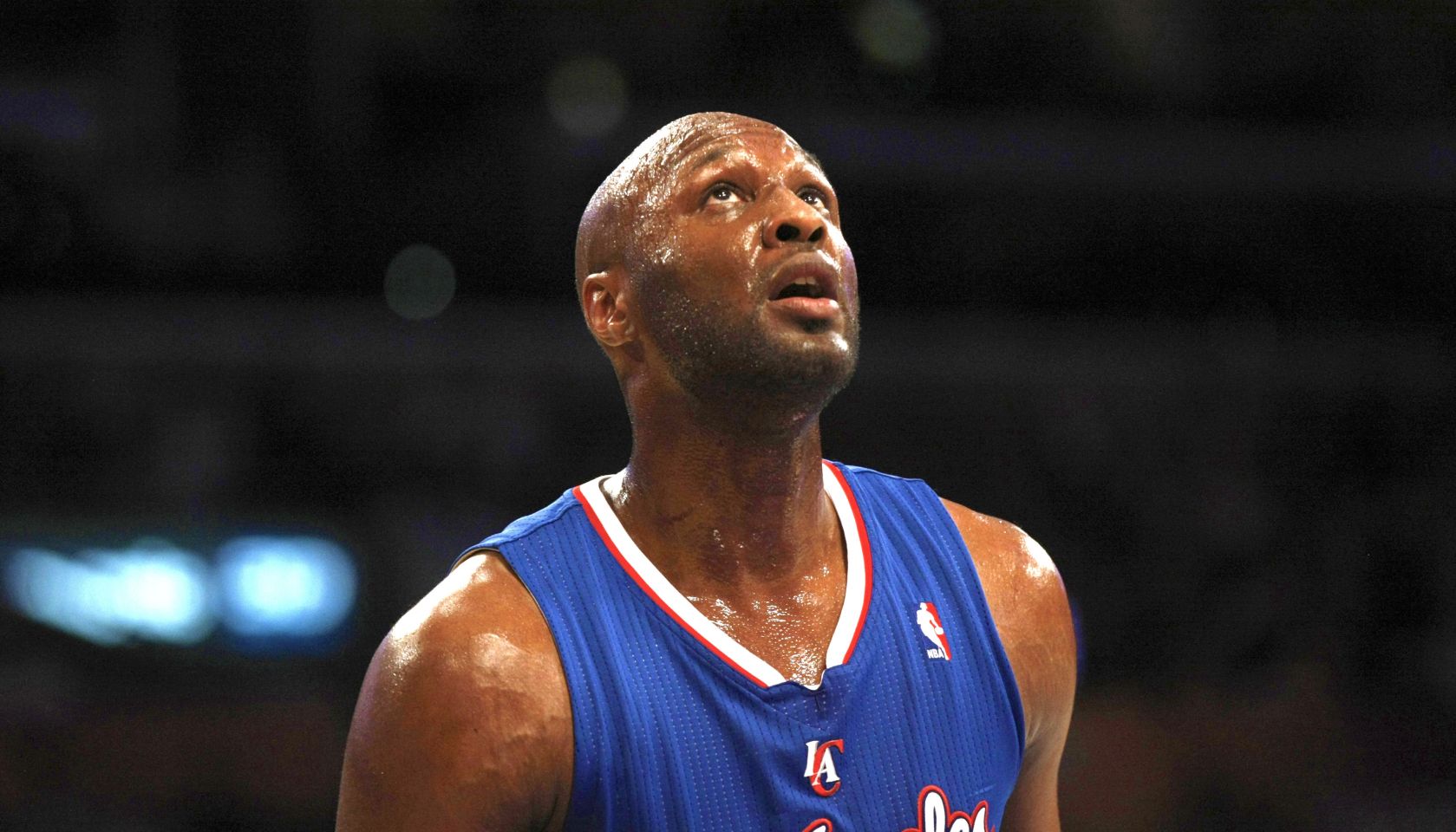 LOS ANGELES, CA, FRIDAY, NOVEMBER 2, 2012 - FILE - Clippers forward, Lamar Odom, during the LA Laker