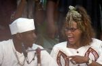 Whitney Houston And Bobby Brown Attend Black Hebrews Ceremony