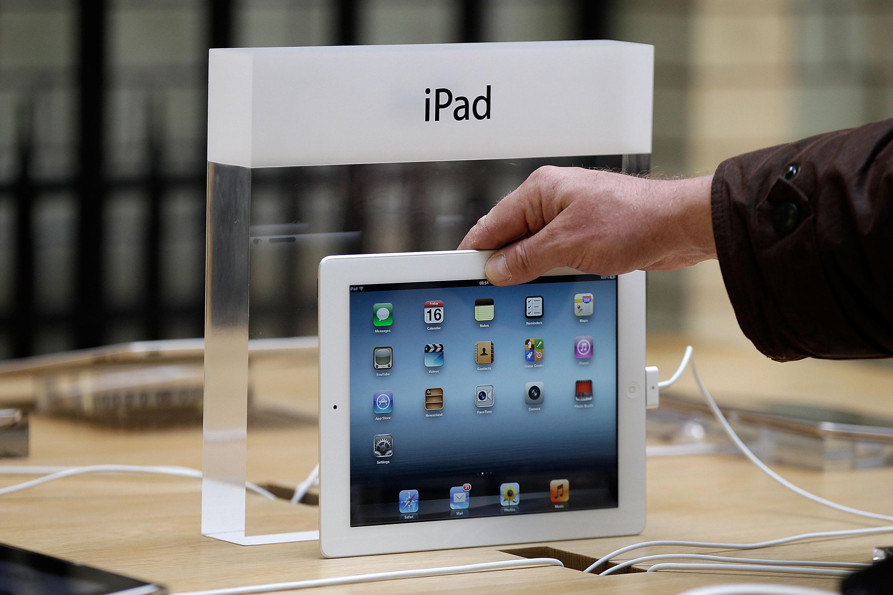 The New iPad Is Launched At The Apple Store In Covent Garden