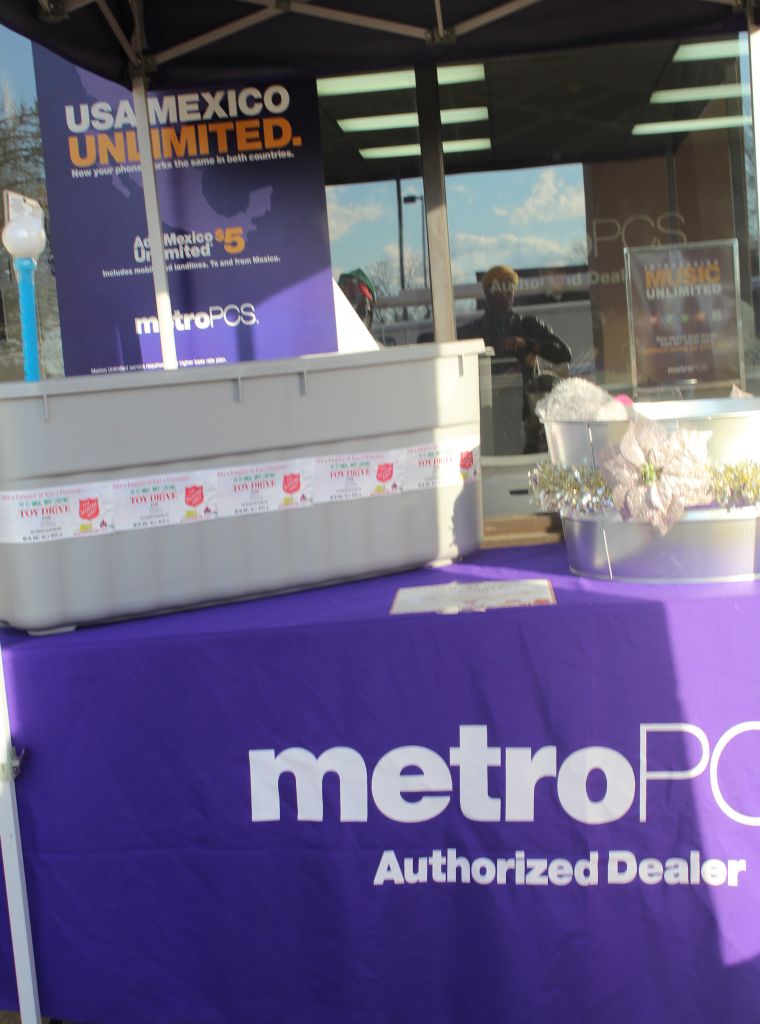 The start of the toy drive