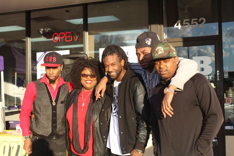 DJ RNB, Mir, Rome Jeterr and his squad