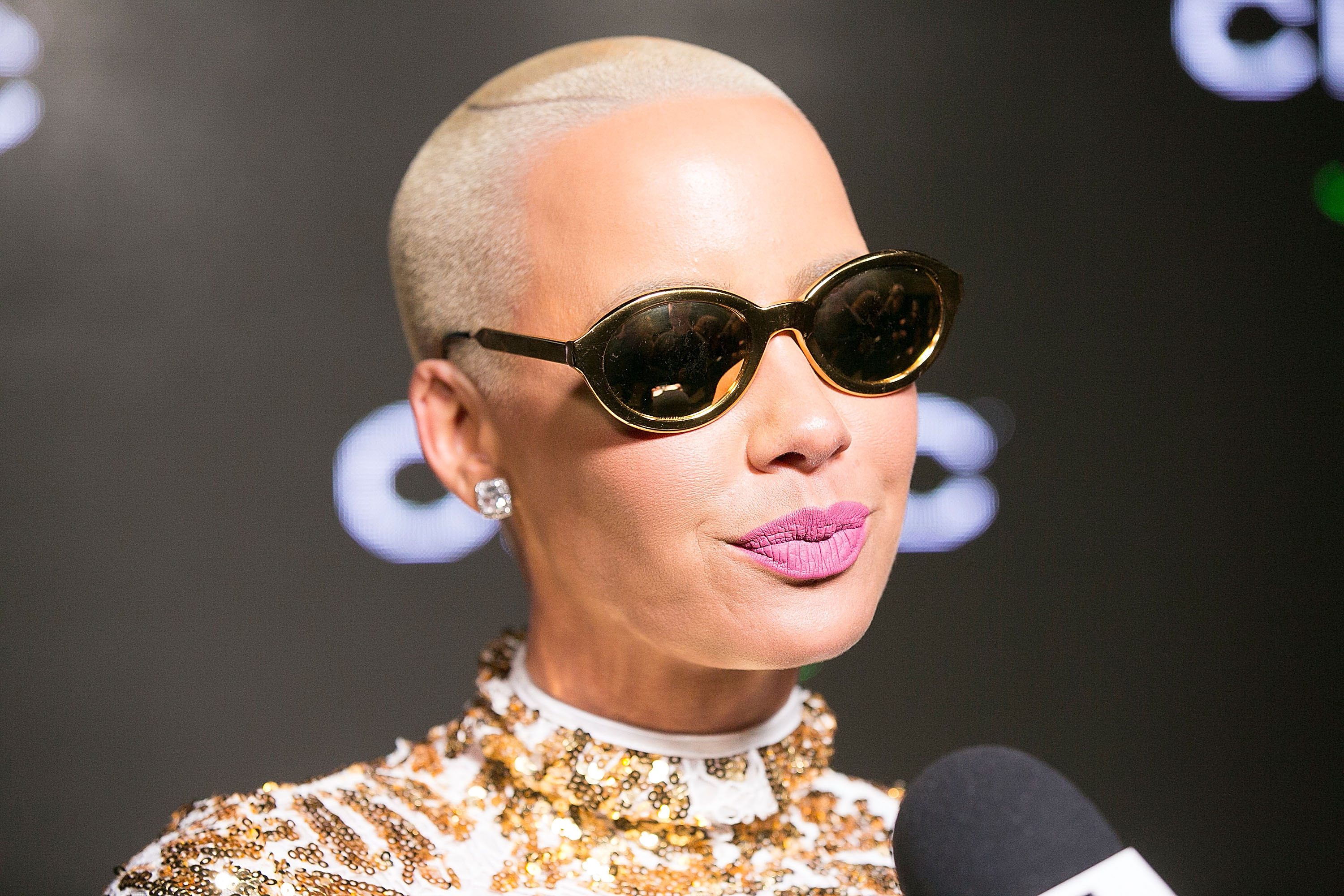 Amber Rose's Confession On How She Gets Glowing Skin!!