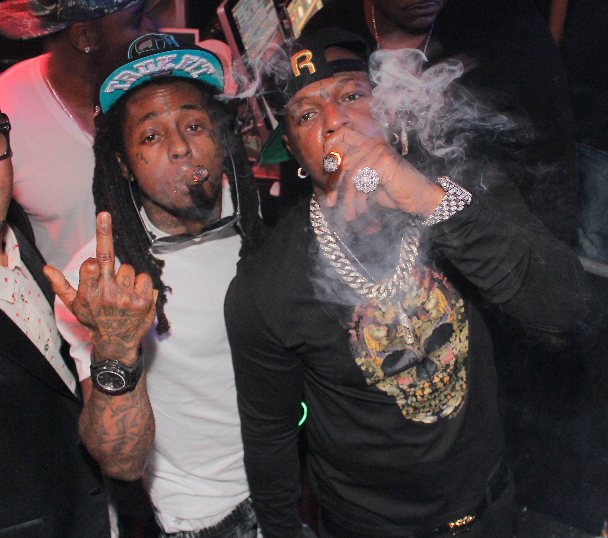 Lil Wayne and Birdman Together - File Images