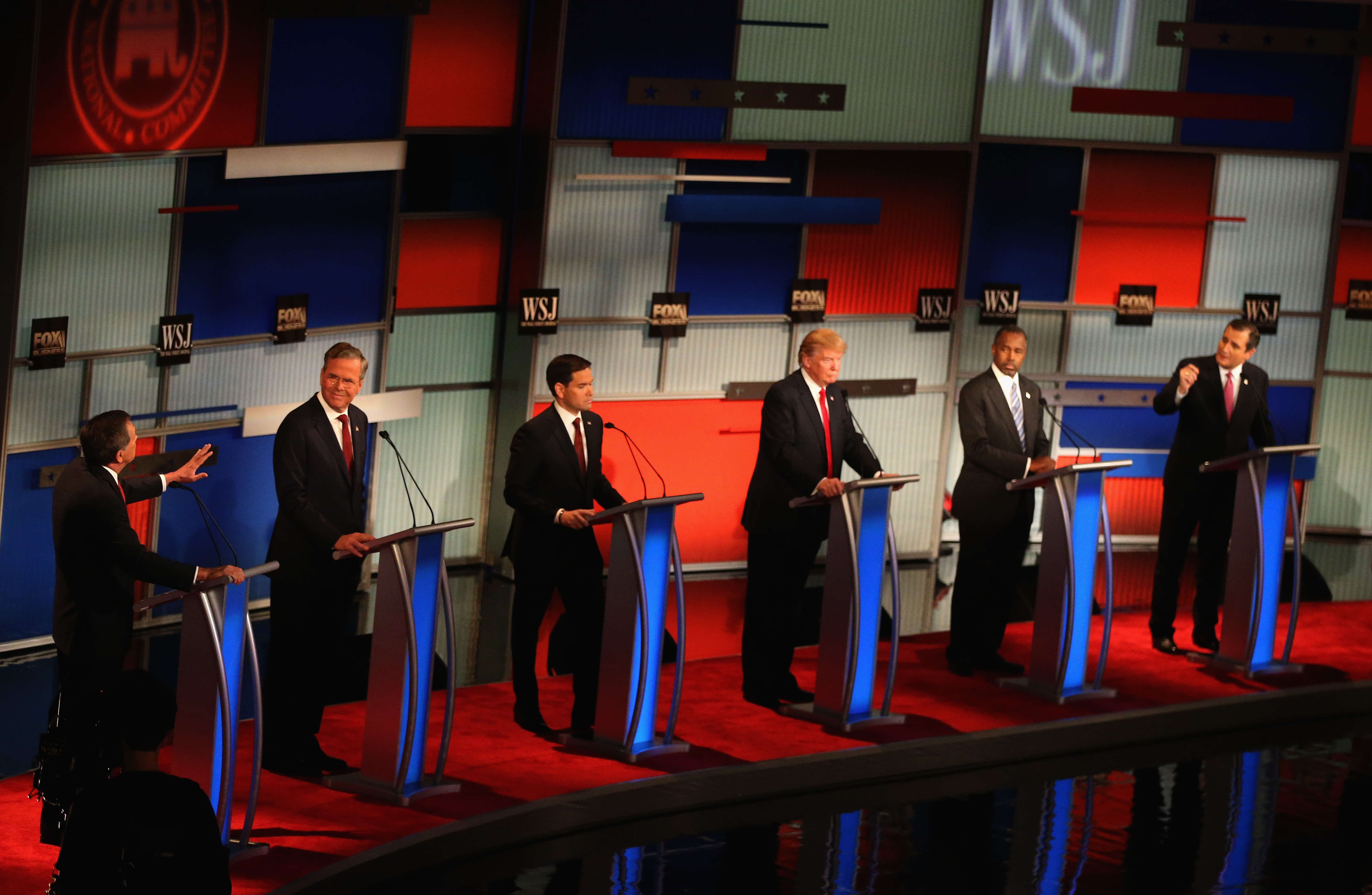 GOP Presidential Candidates Debate In Milwaukee