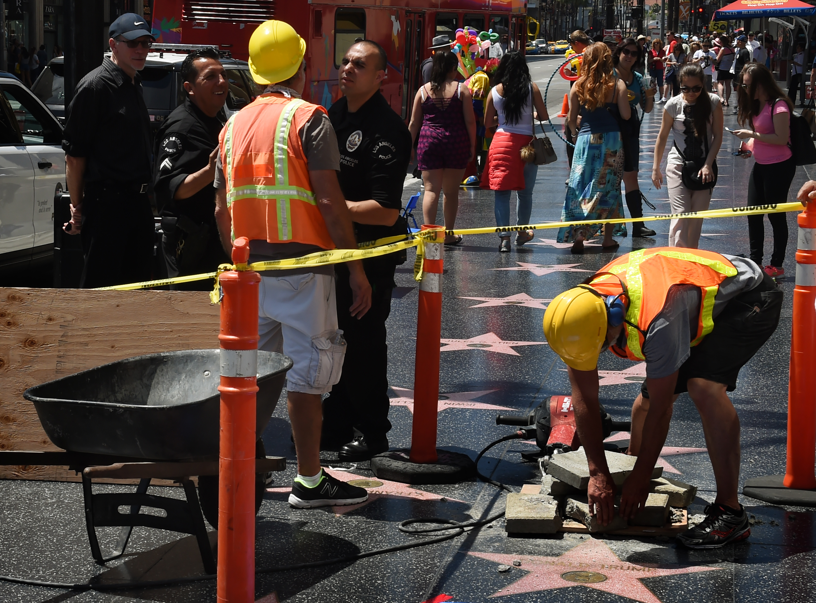 US-ENTERTAINMENT-HOLLYWOOD-TRUMP