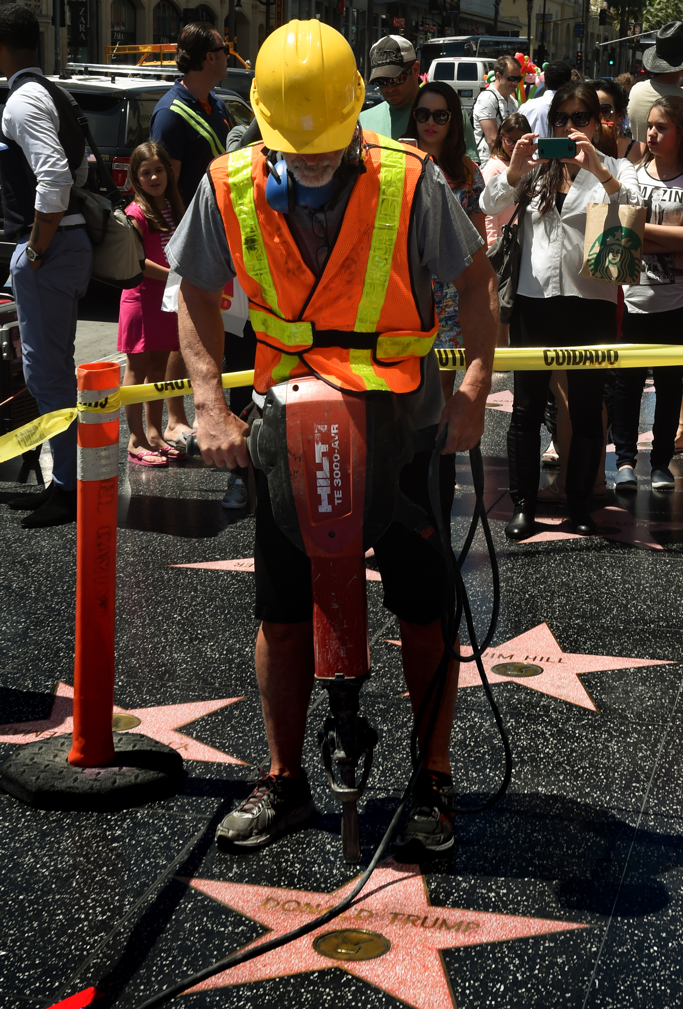 US-ENTERTAINMENT-HOLLYWOOD-TRUMP