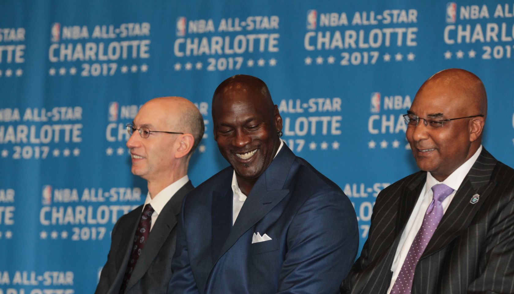 All-Star 2017 annoucement with the Charlotte Hornets
