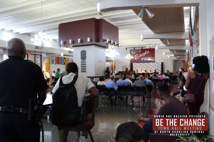 Be The Change Town Hall Meeting at NCCU