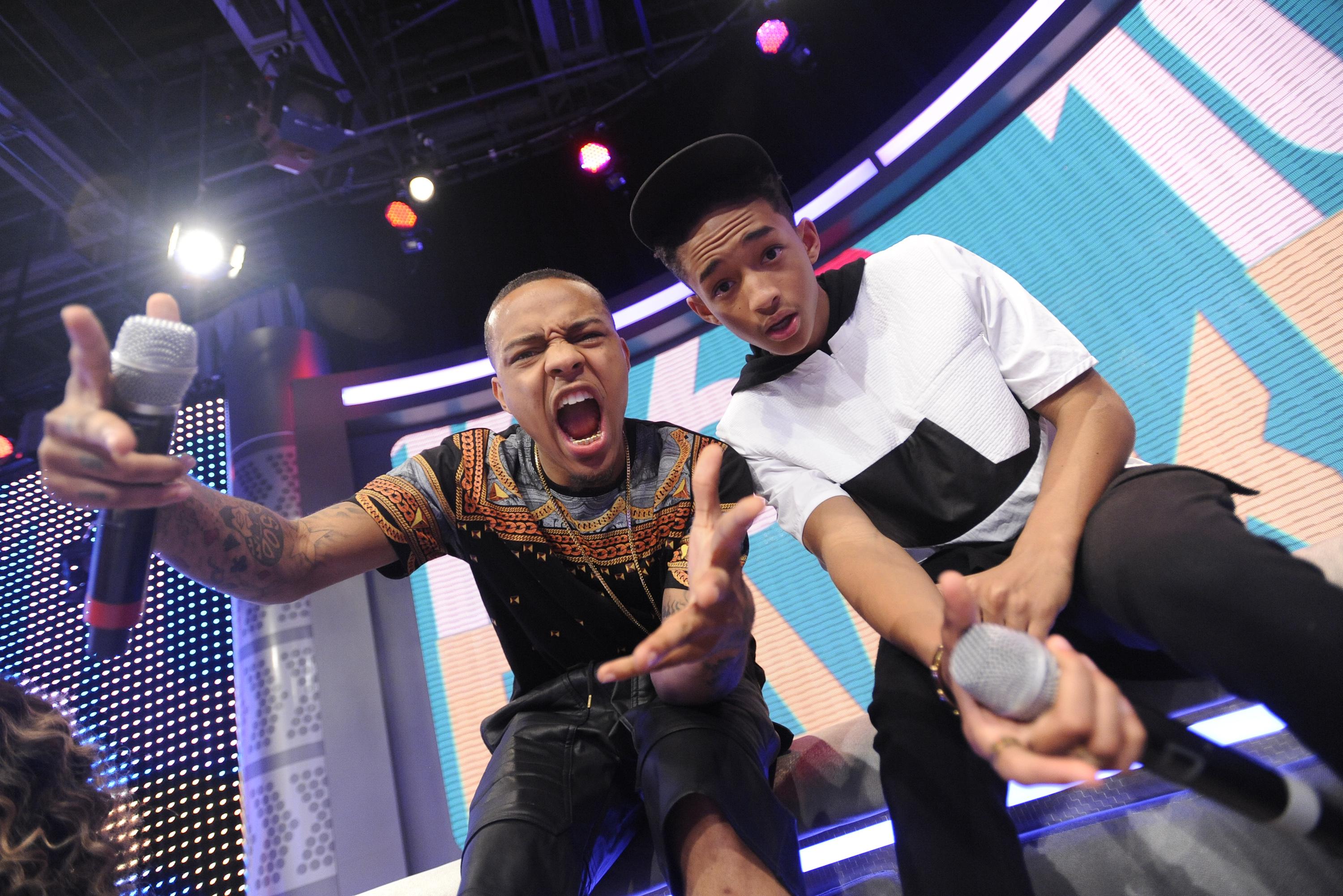 Will Smith and Jaden Smith Visit BET's '106 & Park'
