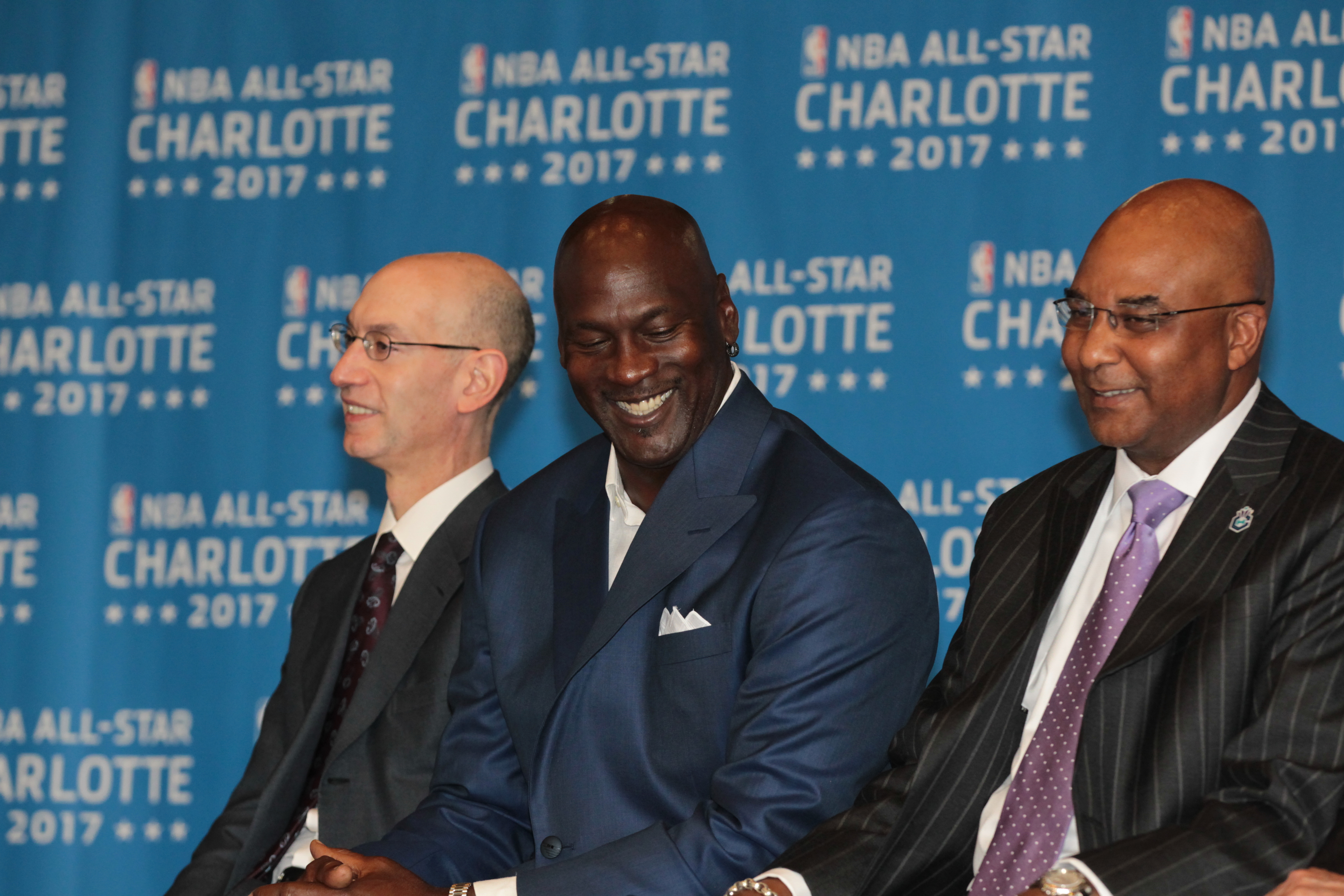 All-Star 2017 annoucement with the Charlotte Hornets