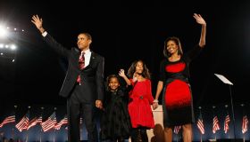 Barack Obama Holds Election Night Gathering In Chicago's Grant Park