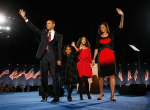 Barack Obama Holds Election Night Gathering In Chicago's Grant Park