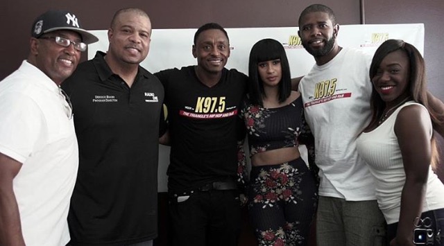 Cardi B, At NCCU with Brian Dawson, Showtime and Derrick Baker