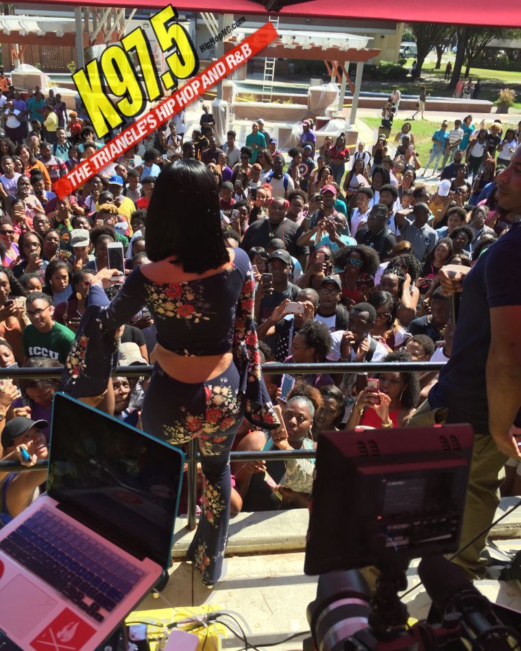 Cardi B Takes Over NCCU's 10:40 Break
