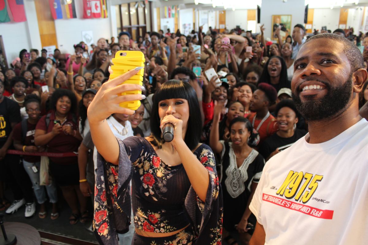 Cardi B Takes Over NCCU 10:40 Break