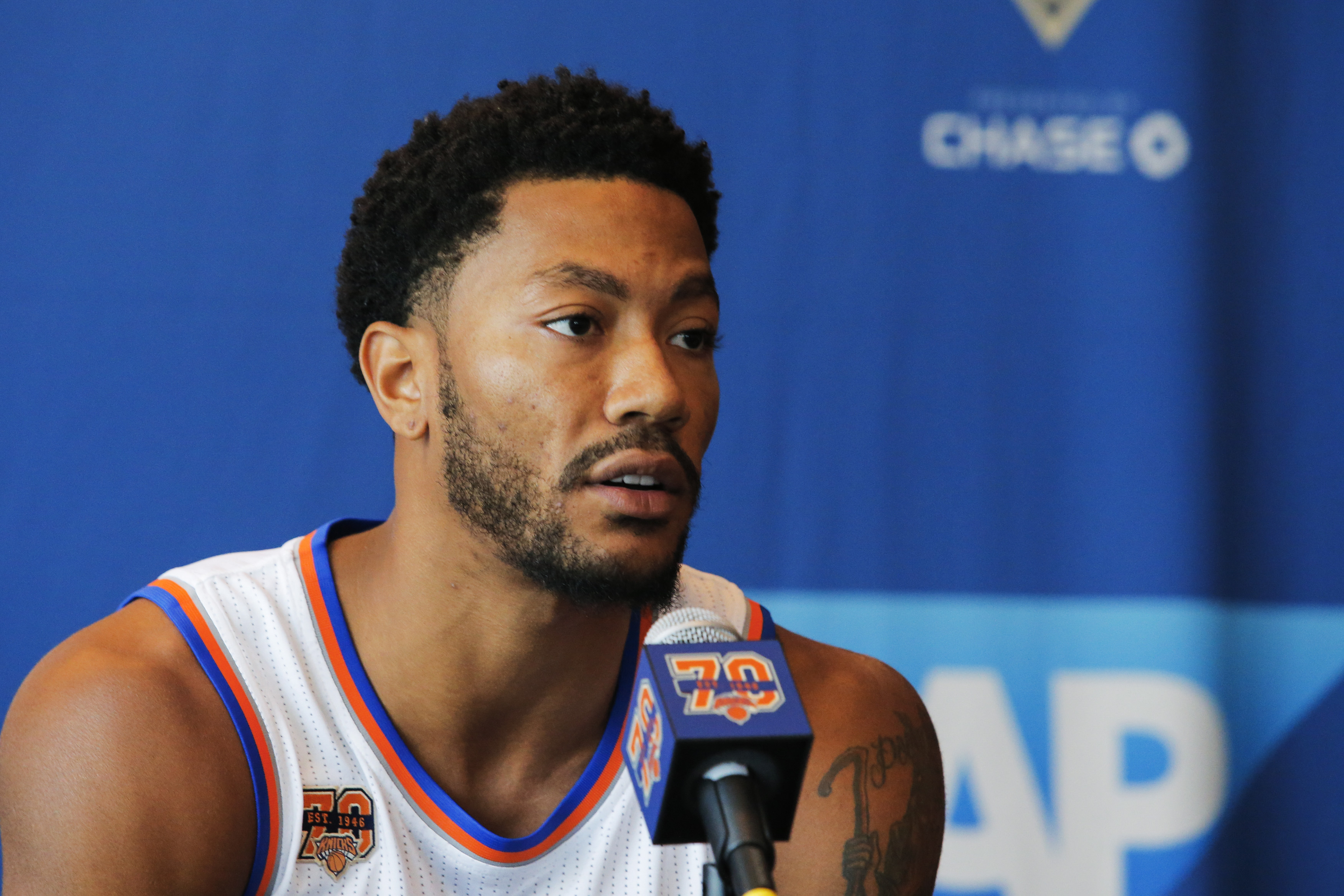 BASKET-NBA-KNICKS MEDIA DAY