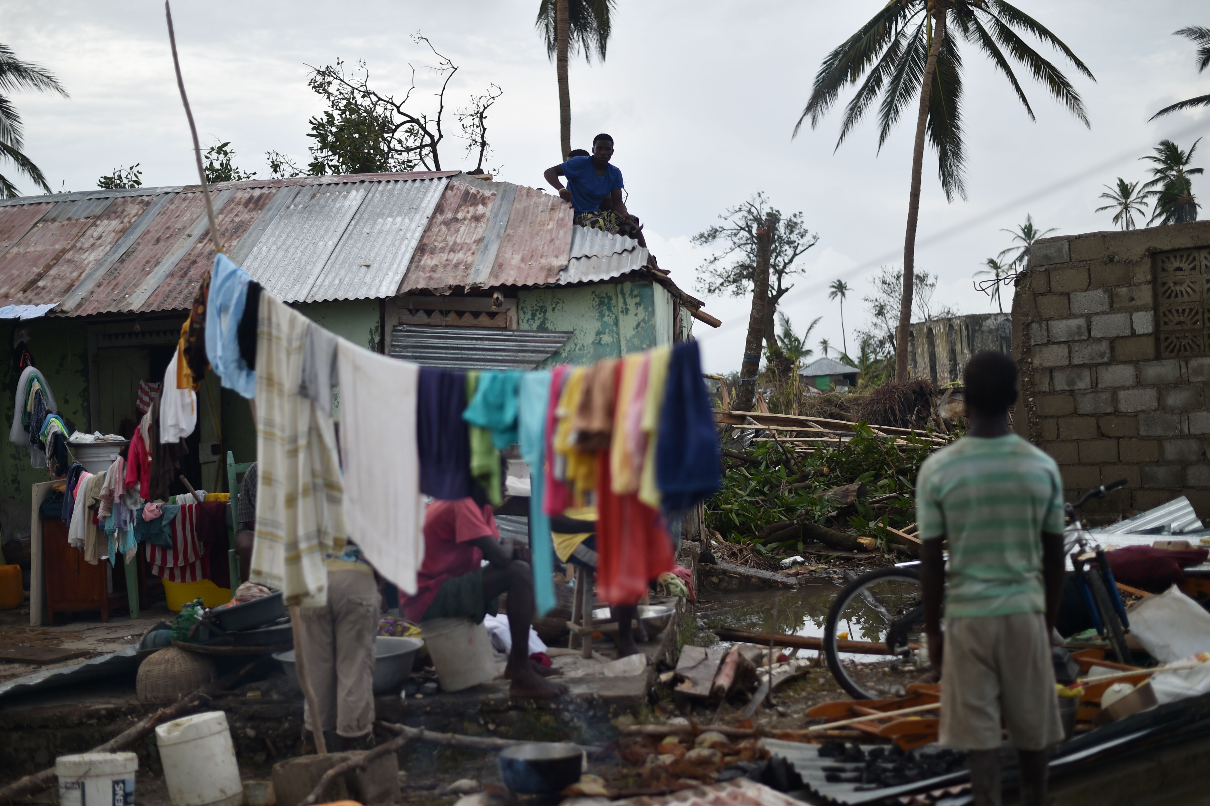 HAITI-WEATHER-HURRICANE-CARIBBEAN-DESTRUCTION