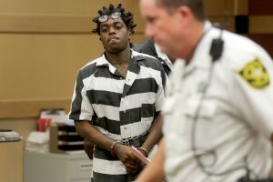 Rapper Kodak Black is ordered held without bond on two warrants