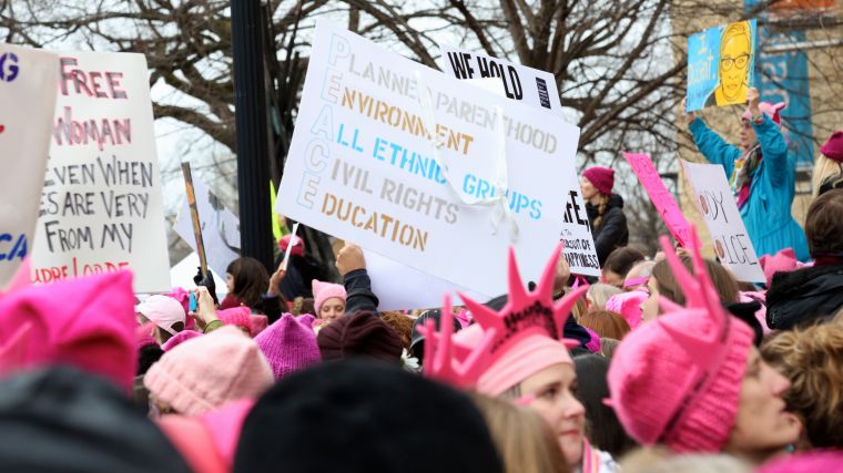 Women's March on Washington Shots Jan 21