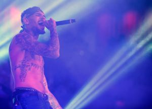 Drai's LIVE Kicks Off 2016 With Performance By Resident Artist Chris Brown At Drai's Nightclub In Las Vegas