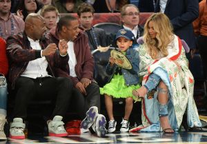 Celebrities Attend The 66th NBA All-Star Game