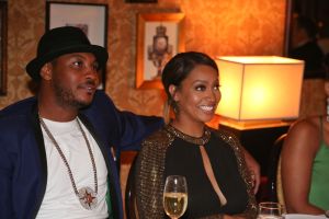 Carmelo and Lala Anthony