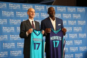 All-Star 2017 annoucement with the Charlotte Hornets