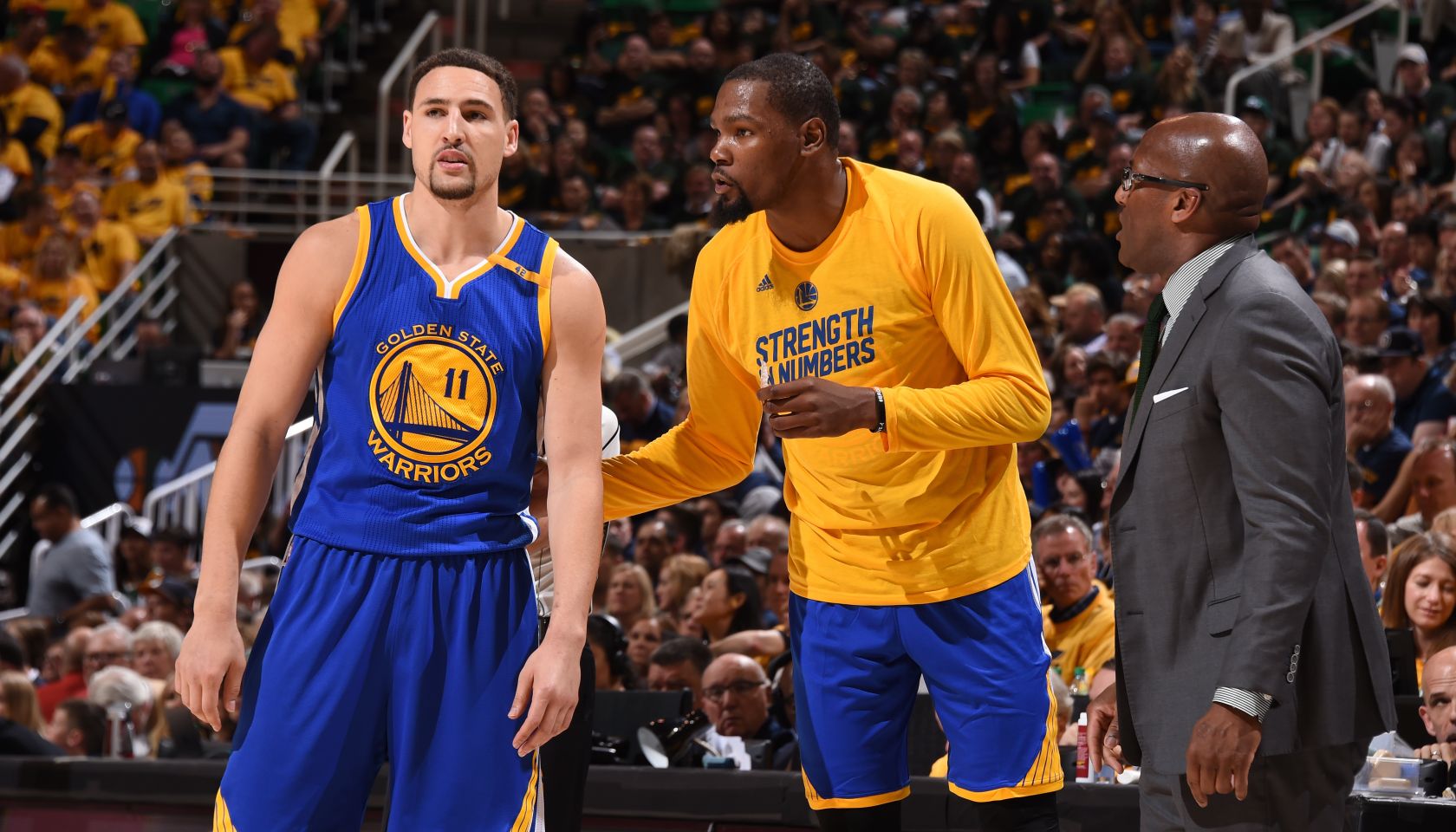 Golden State Warriors v Utah Jazz - Game Three