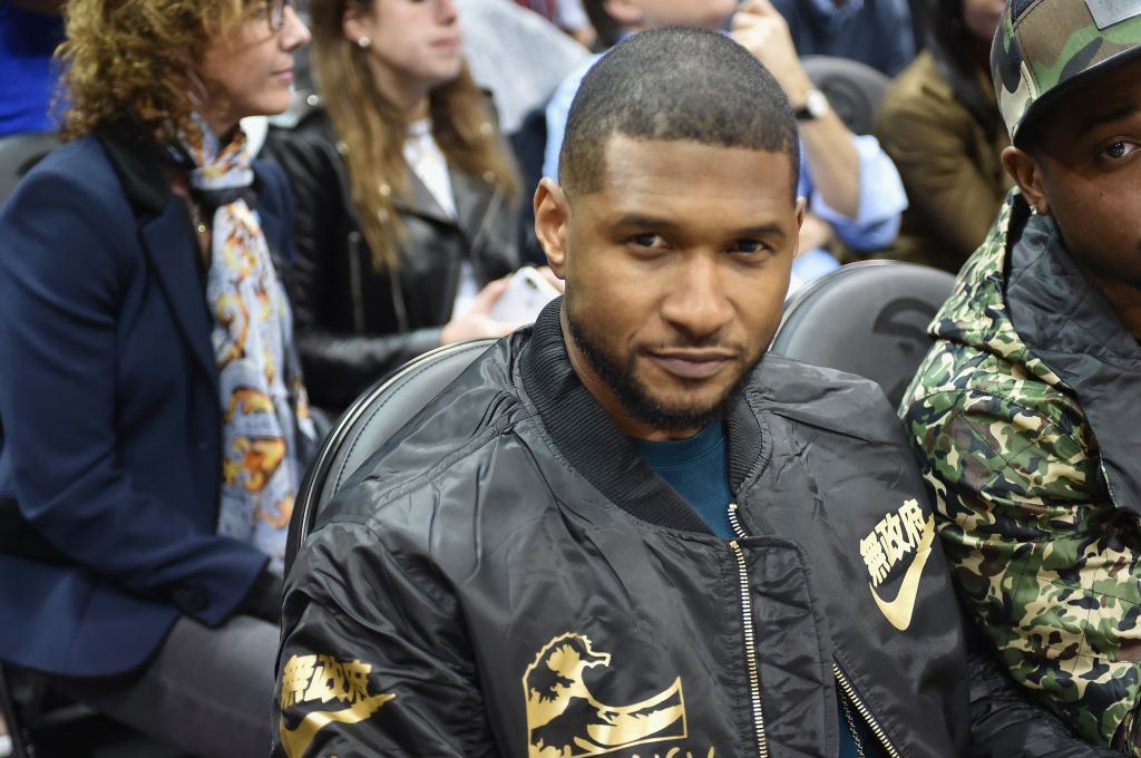 Celebrities Attend Golden State Warriors v Atlanta Hawks Game