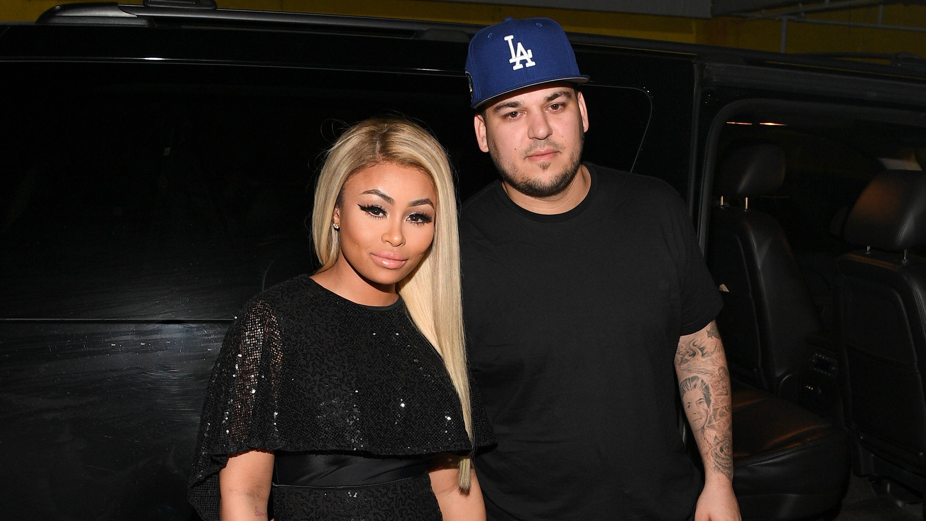 Blac Chyna & Rob Kardashian Visit Onyx Nightclub