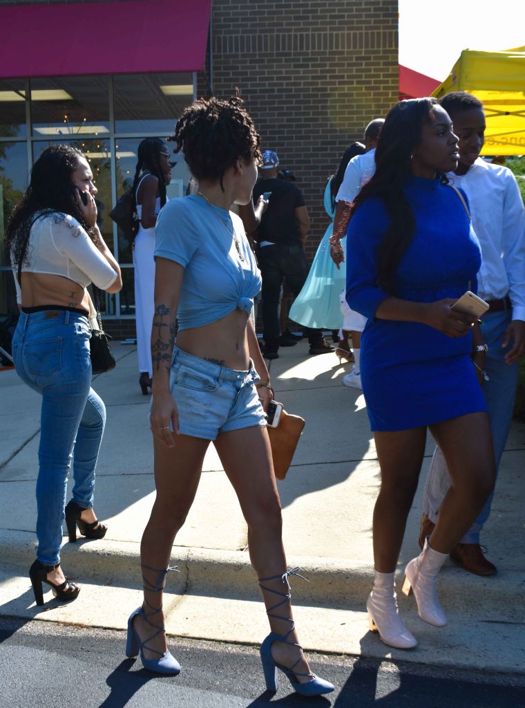Remy Ma at the grand opening of Conceited