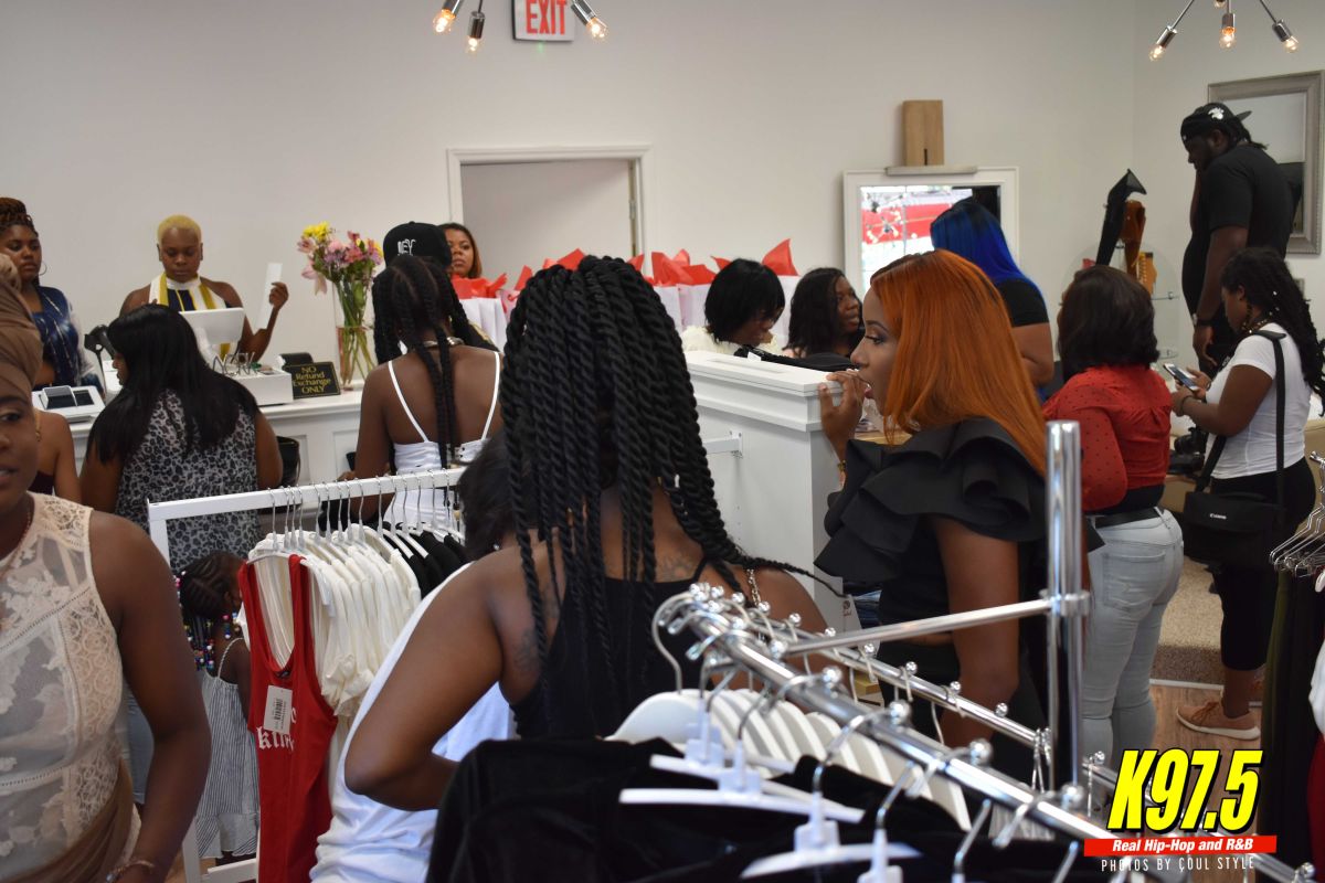 Remy Ma at the grand opening of Conceited