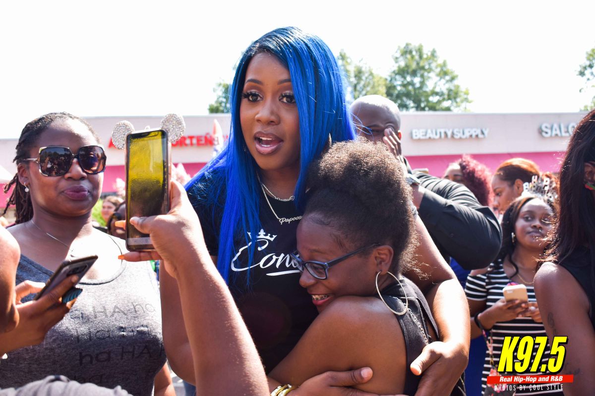 Remy Ma at the grand opening of Conceited