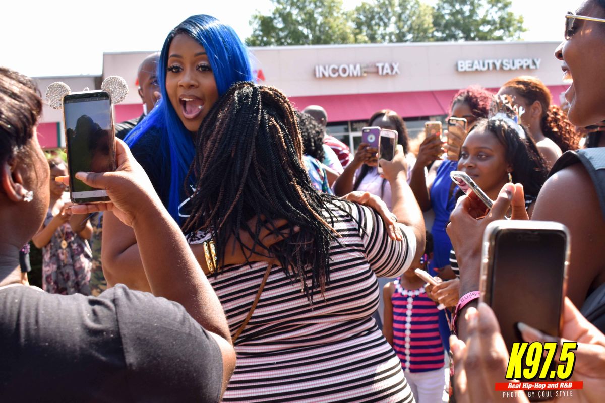 Remy Ma at the grand opening of Conceited