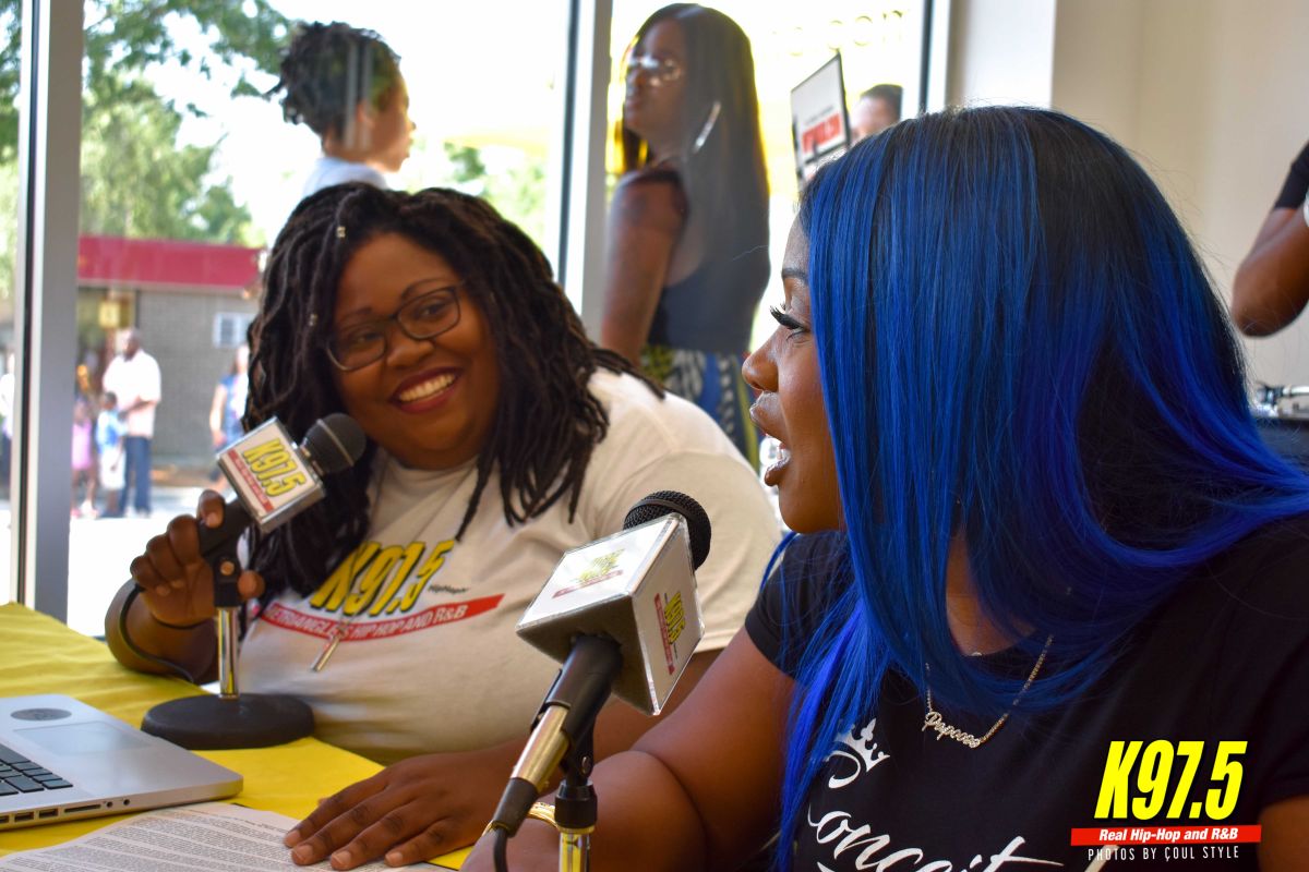 Remy Ma at the grand opening of Conceited