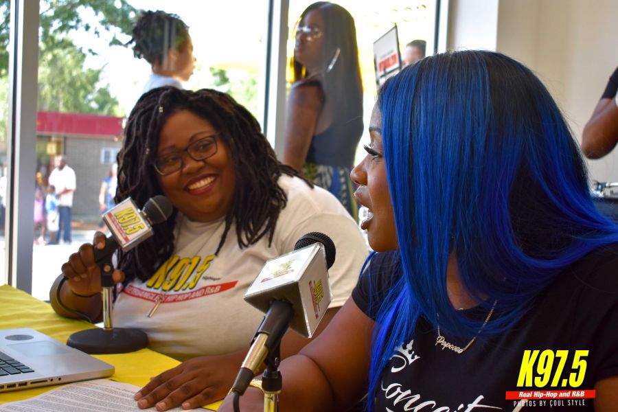 Remy Ma at the grand opening of Conceited
