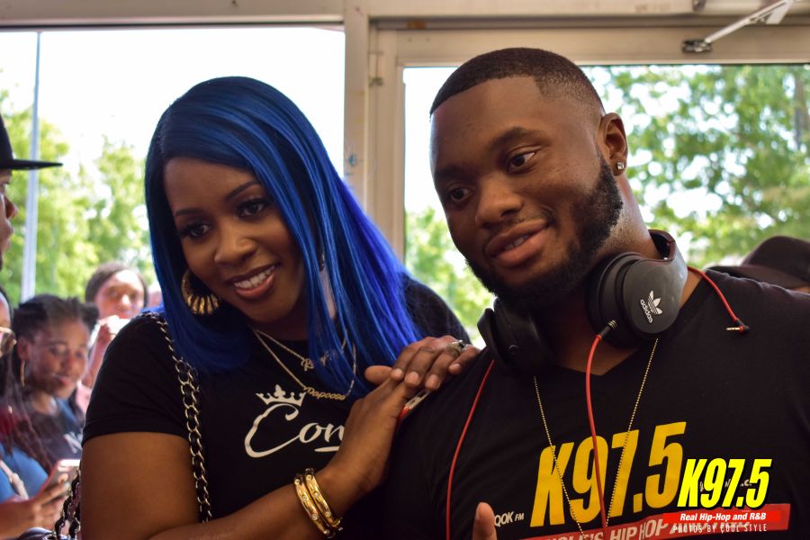 Remy Ma at the grand opening of Conceited