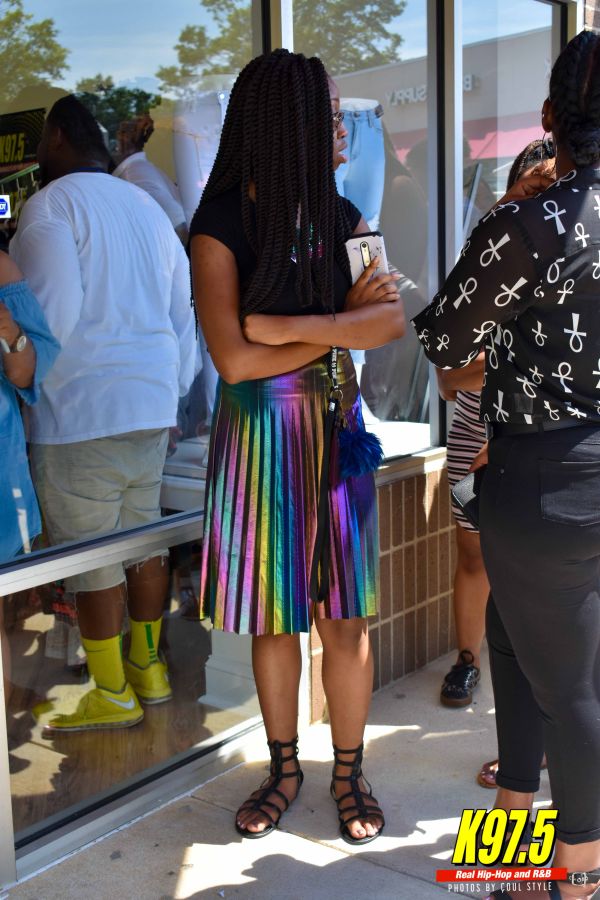 Remy Ma at the grand opening of Conceited