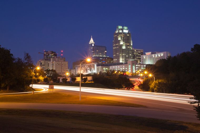 Raleigh, North Carolina Skyline