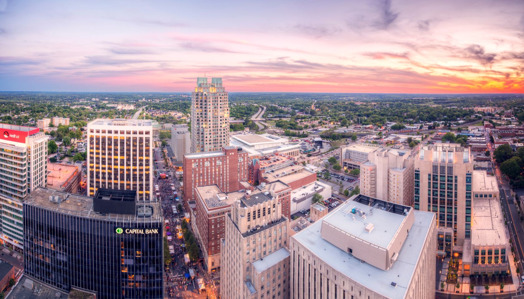 Raleigh, North Carolina skyline