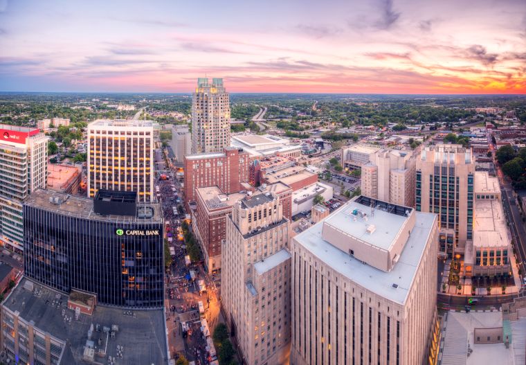 Raleigh, North Carolina skyline