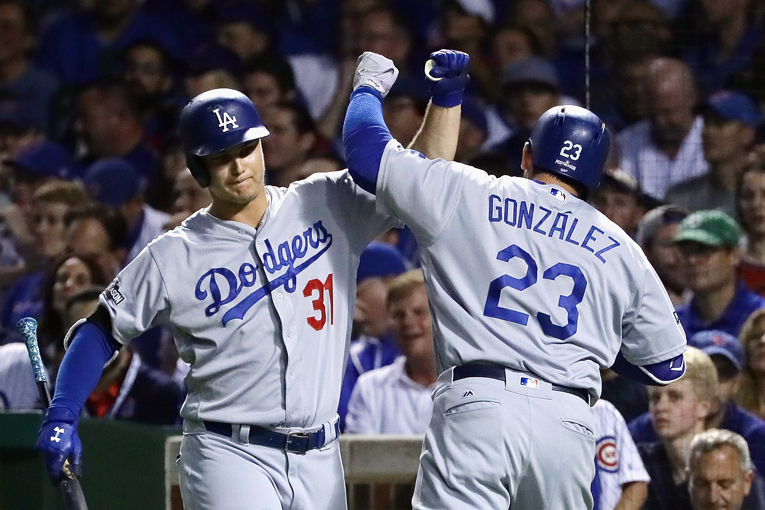 NLCS - Los Angeles Dodgers v Chicago Cubs - Game Two