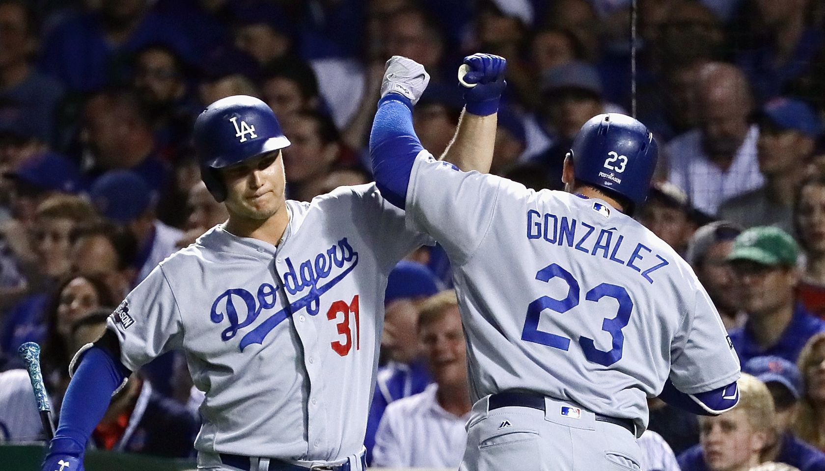 NLCS - Los Angeles Dodgers v Chicago Cubs - Game Two
